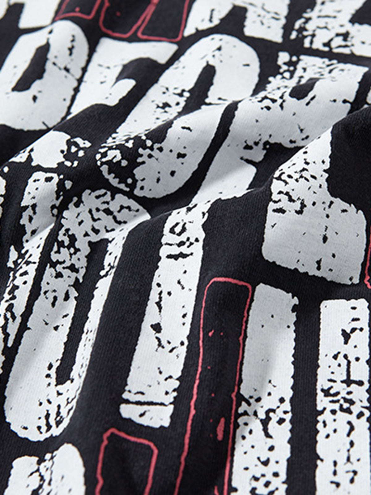 Graphic Lettering Chain Vest 
