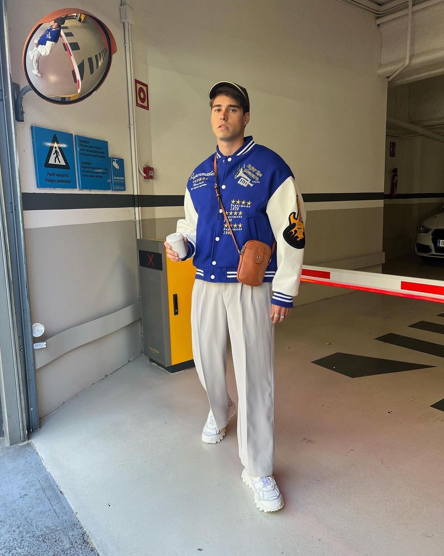 The Supermade Embroidered Baseball Jacket -1319