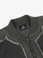 Raw Edge Deconstructed MA-1 Bomber Jacket 