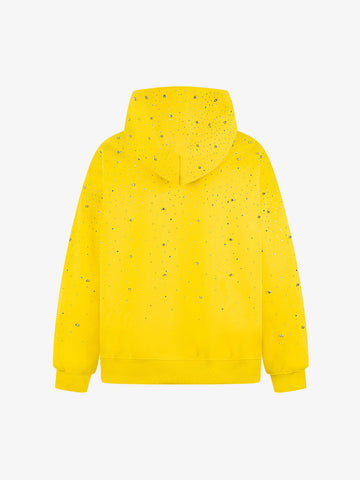 Rhinestone Zip Hoodie