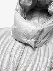 Sculpted Quilted Oversized-Hood Padded Coat