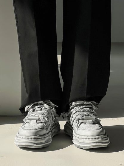 Height-Enhancing Sneakers with Hidden 7.0cm Lift for Everyday Wear 