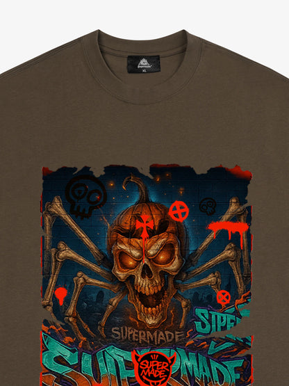 Bloody Dark Skull Spider T-shirt 