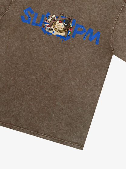 SUPM Graffiti Tape Graphic T-shirt 
