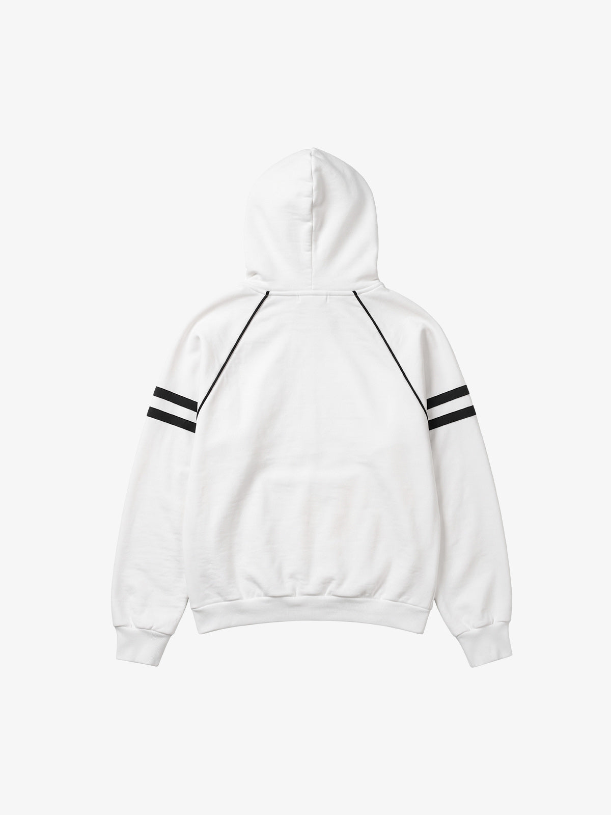 Ship-Wheel Graphic Fleece-Lined Hoodie