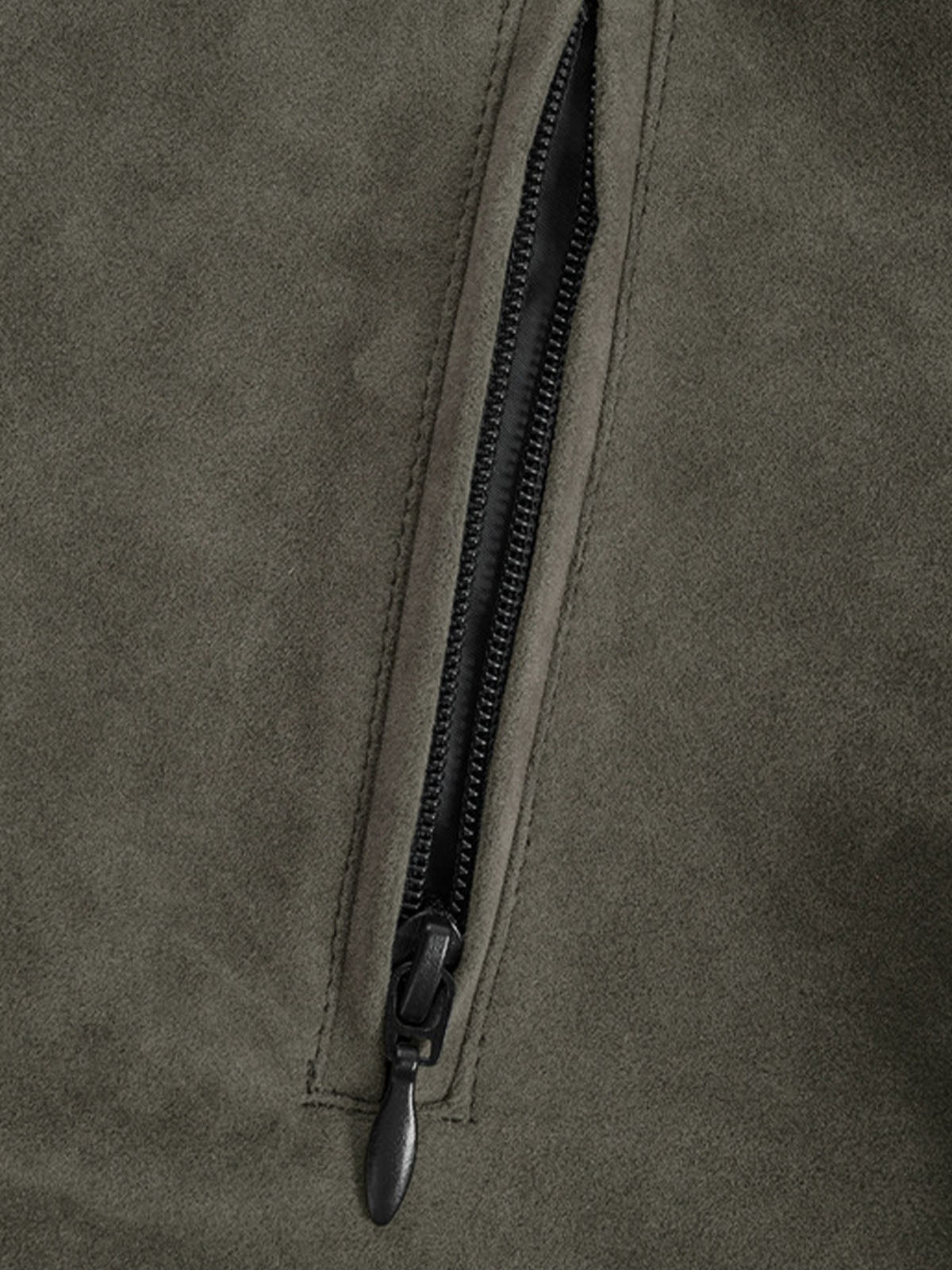 Vintage Heavy Suede Quilted Work Jacket 
