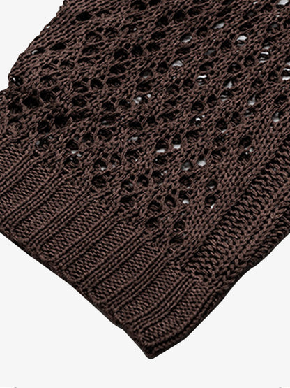 Stylish Hooded Crochet Knit Jacket for Women - Perfect for Casual and Fashionable Looks 