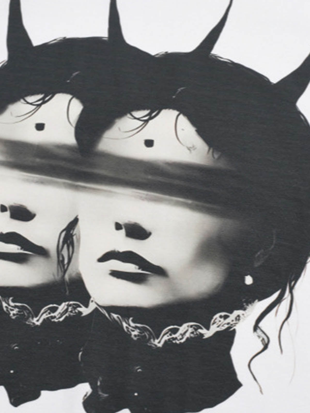 Surreal Twin Portrait T-Shirt 