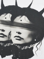 Surreal Twin Portrait T-Shirt 