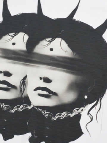 Surreal Twin Portrait T-Shirt