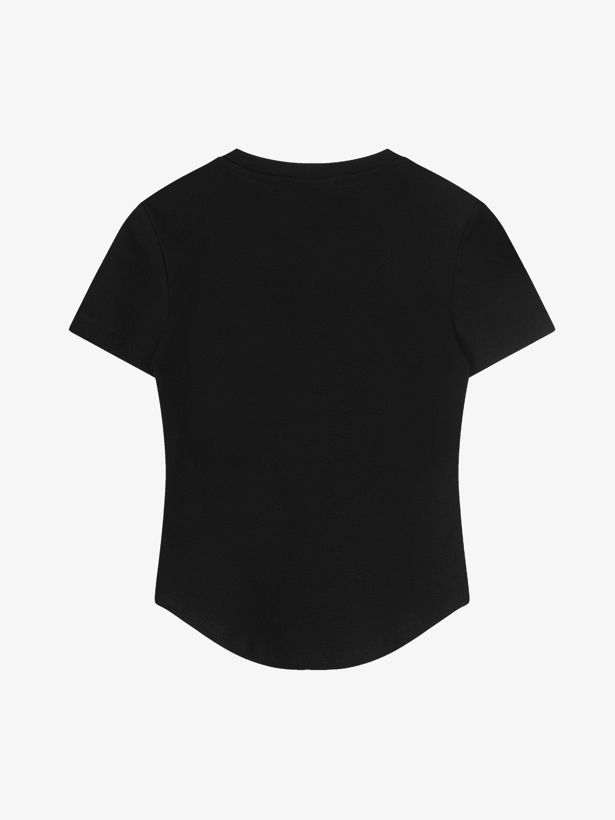 Rivet Rhinestone Slim T-Shirt
