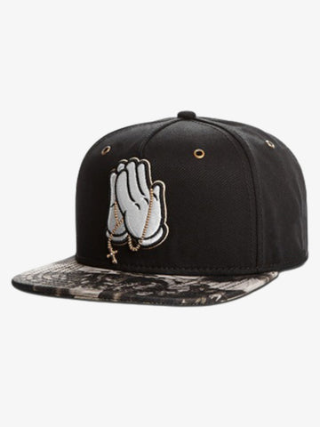 Cappellino snapback con ricamo "Preghiera"