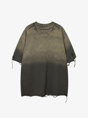 Vintage Thorn Graphic Distressed T-Shirt 
