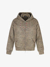 Leopard Print Hooded Jacket