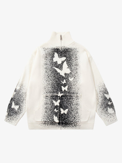 Cozy Pink Patterned Sweater for Women - Perfect for Casual and Festive Occasions 