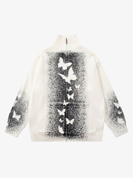 Cozy Pink Patterned Sweater for Women - Perfect for Casual and Festive Occasions 