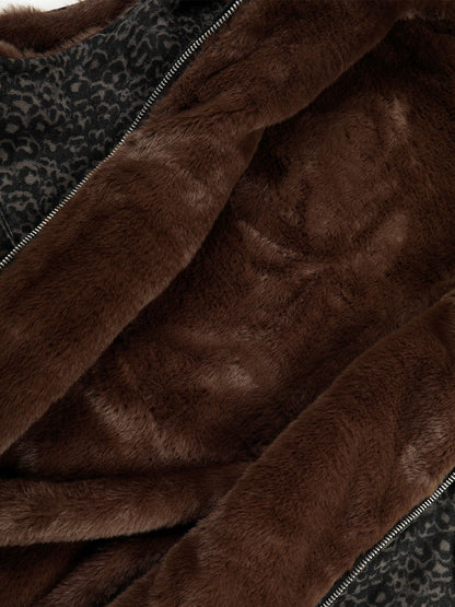 Plaid Vest with Sherpa Collar - Stylish and Warm for Everyday Wear 