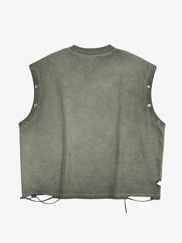 Distressed Boxing Graphic Tank