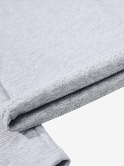 Retro Star Print Drawstring Wide-Leg Barrel Sweatpants 