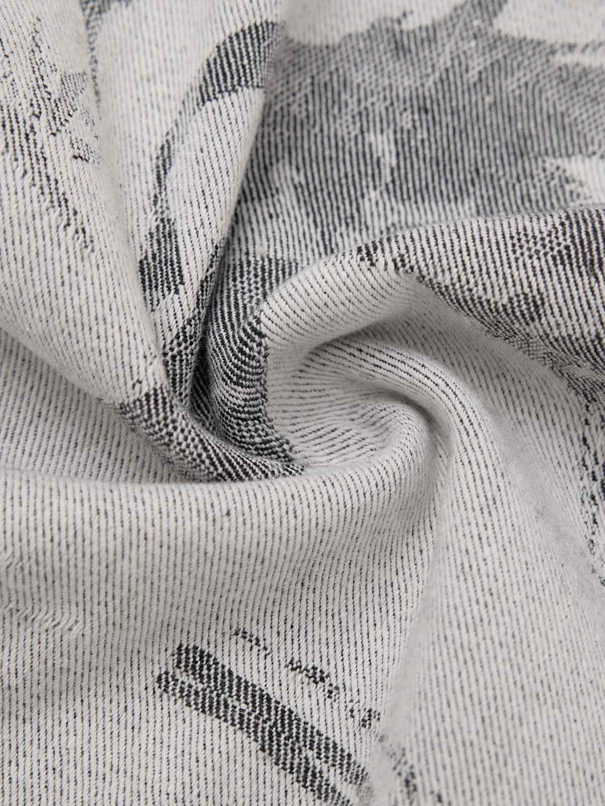 Vintage Jacquard Straight-Leg Jeans 