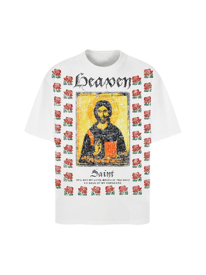 Heaven Floral Graphic T-Shirt 