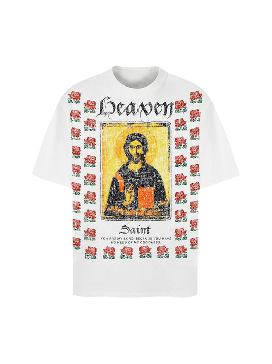 Heaven Floral Graphic T-Shirt 