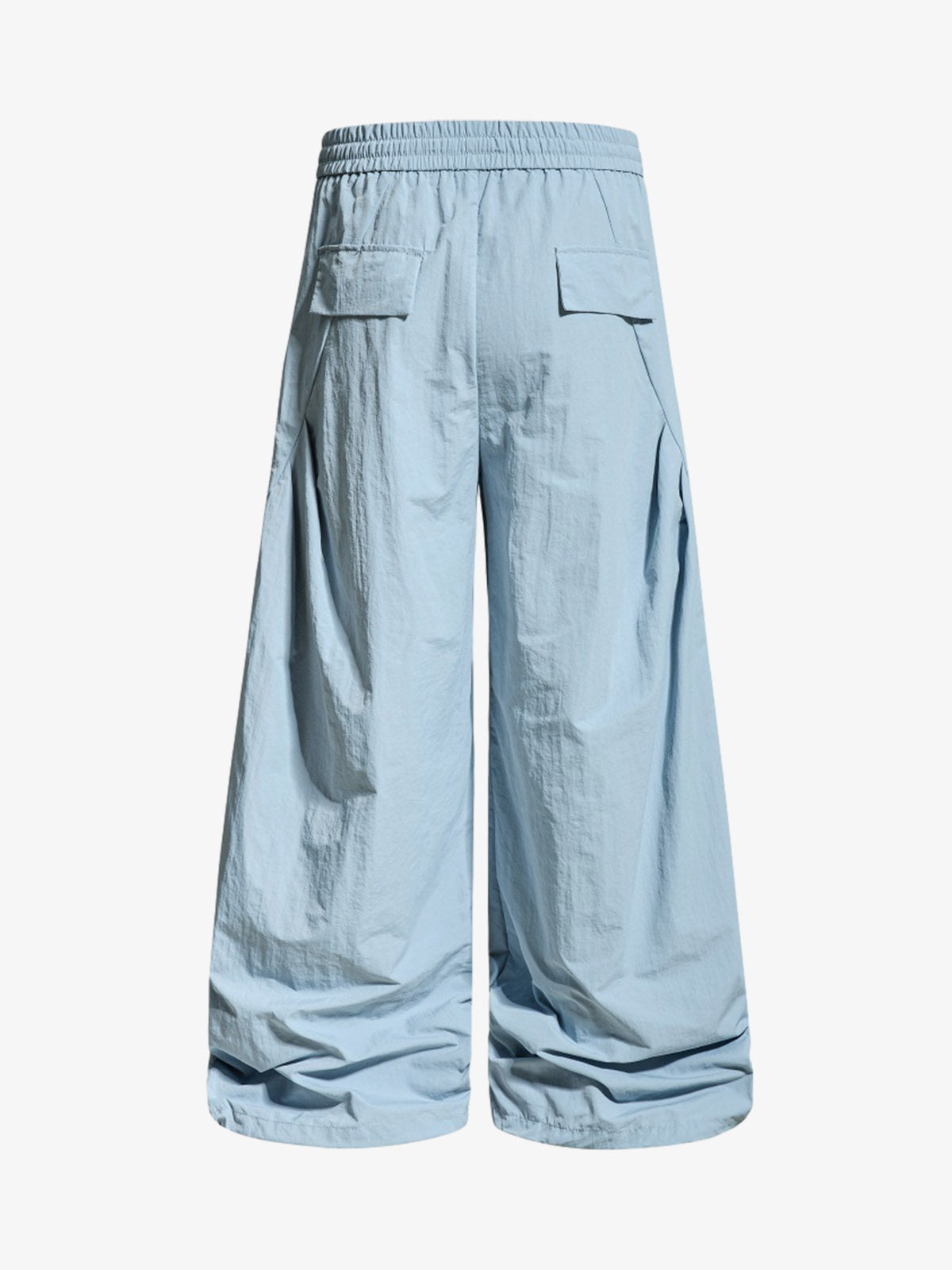 Relaxed Draped Wide Leg Pants 