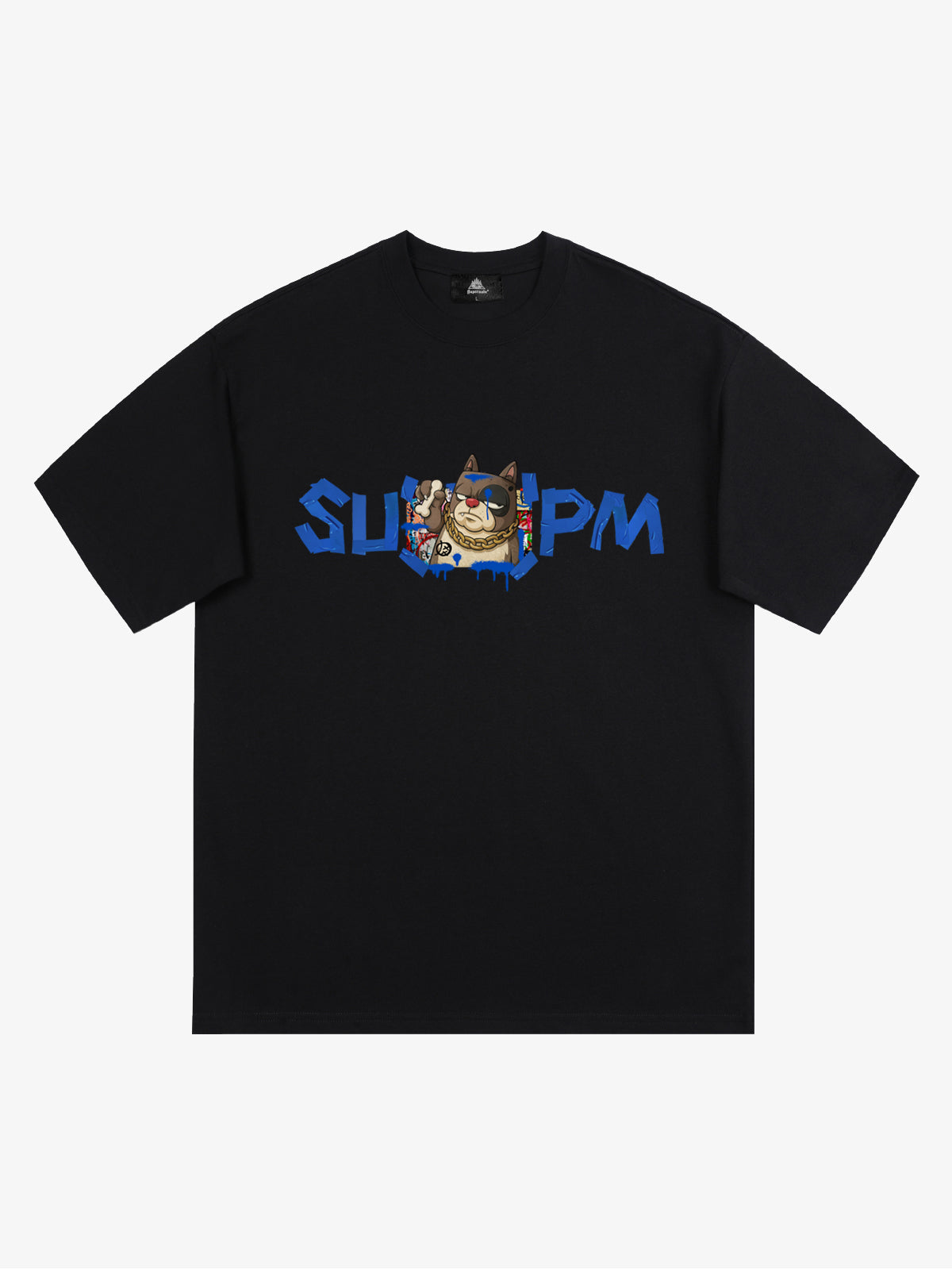 SUPM Graffiti Tape Graphic T-shirt 
