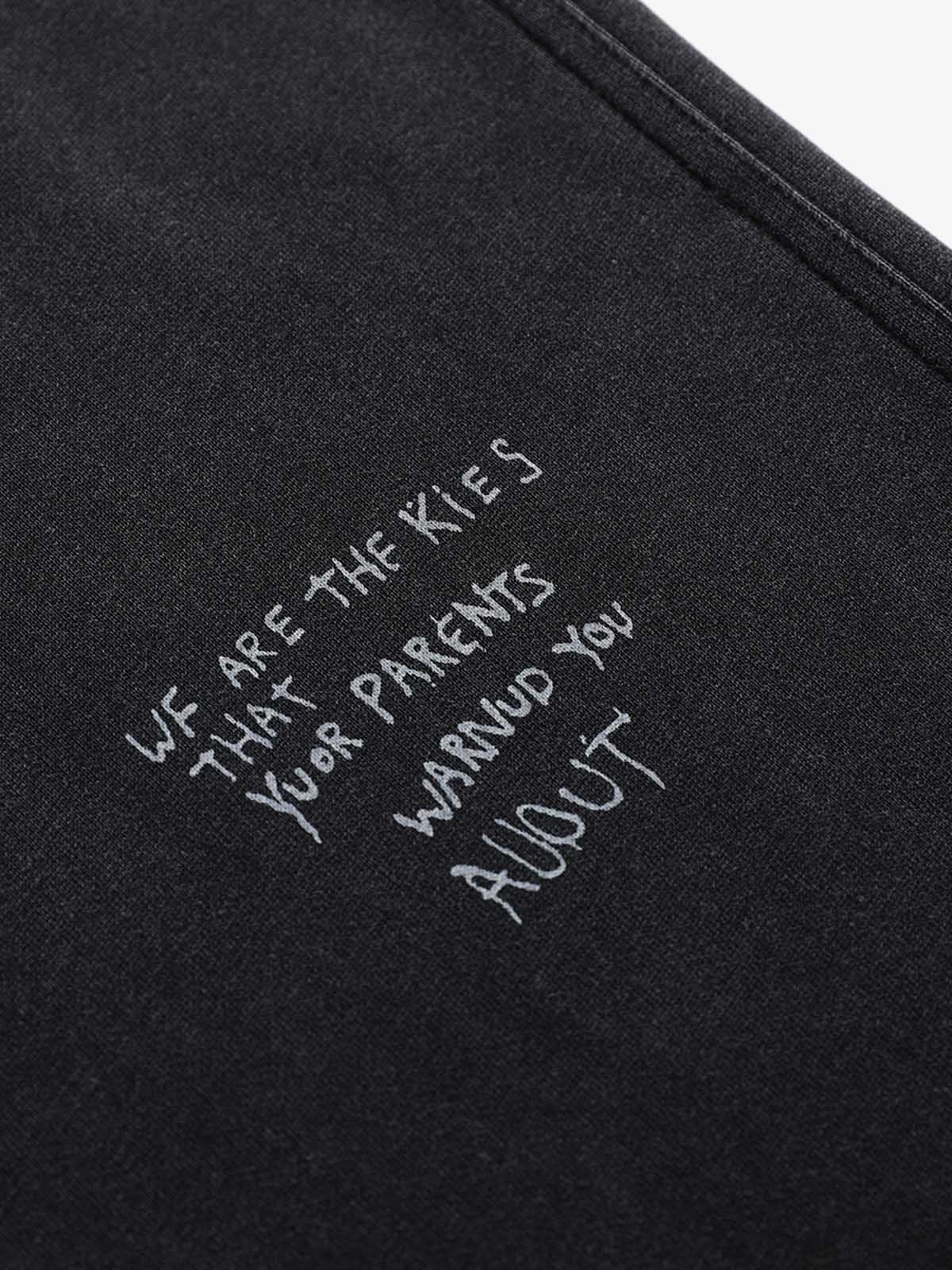 Letter Graphic Athletic Sweatpants