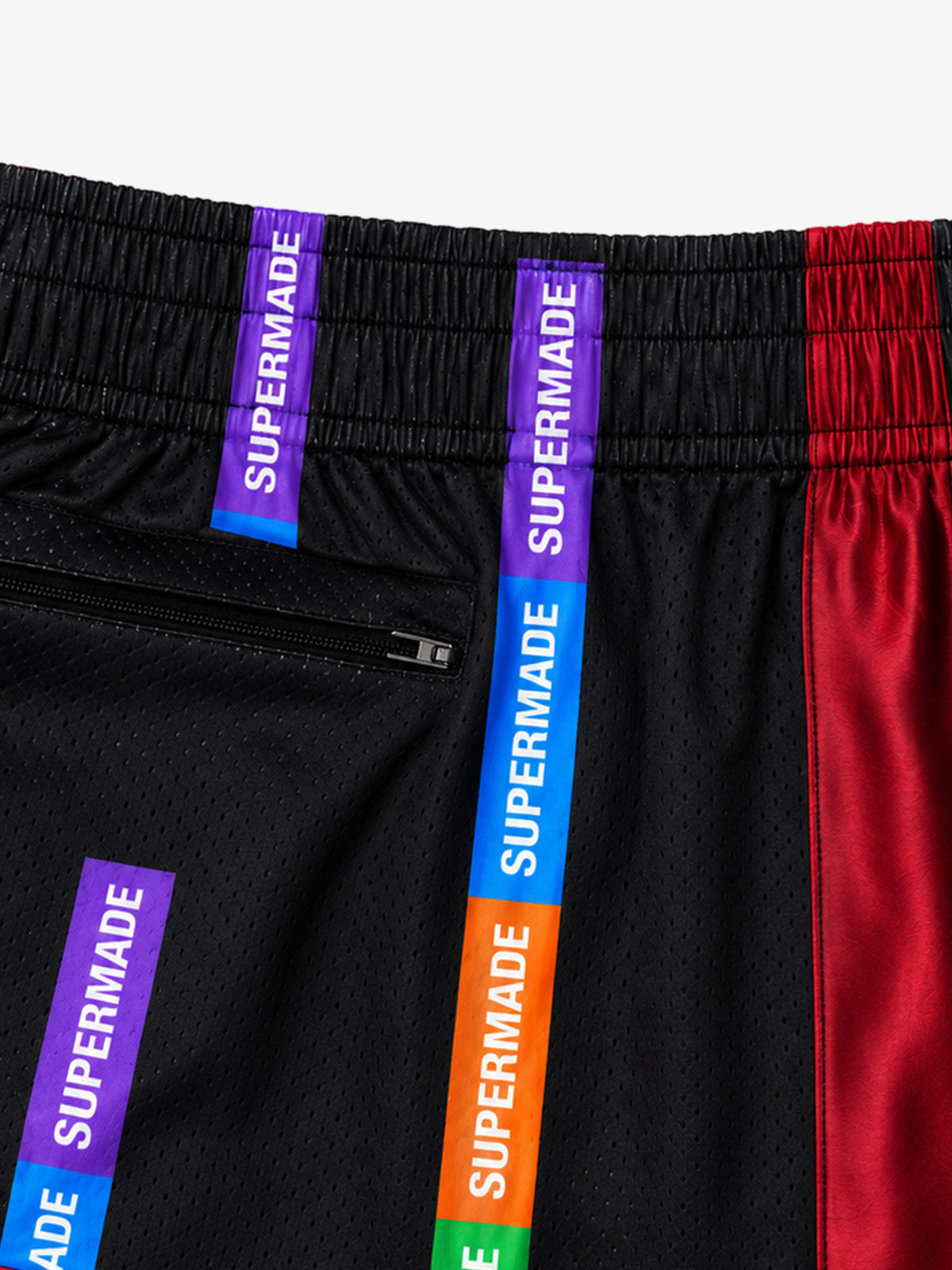 Pantalon large en maille à rubans croisés