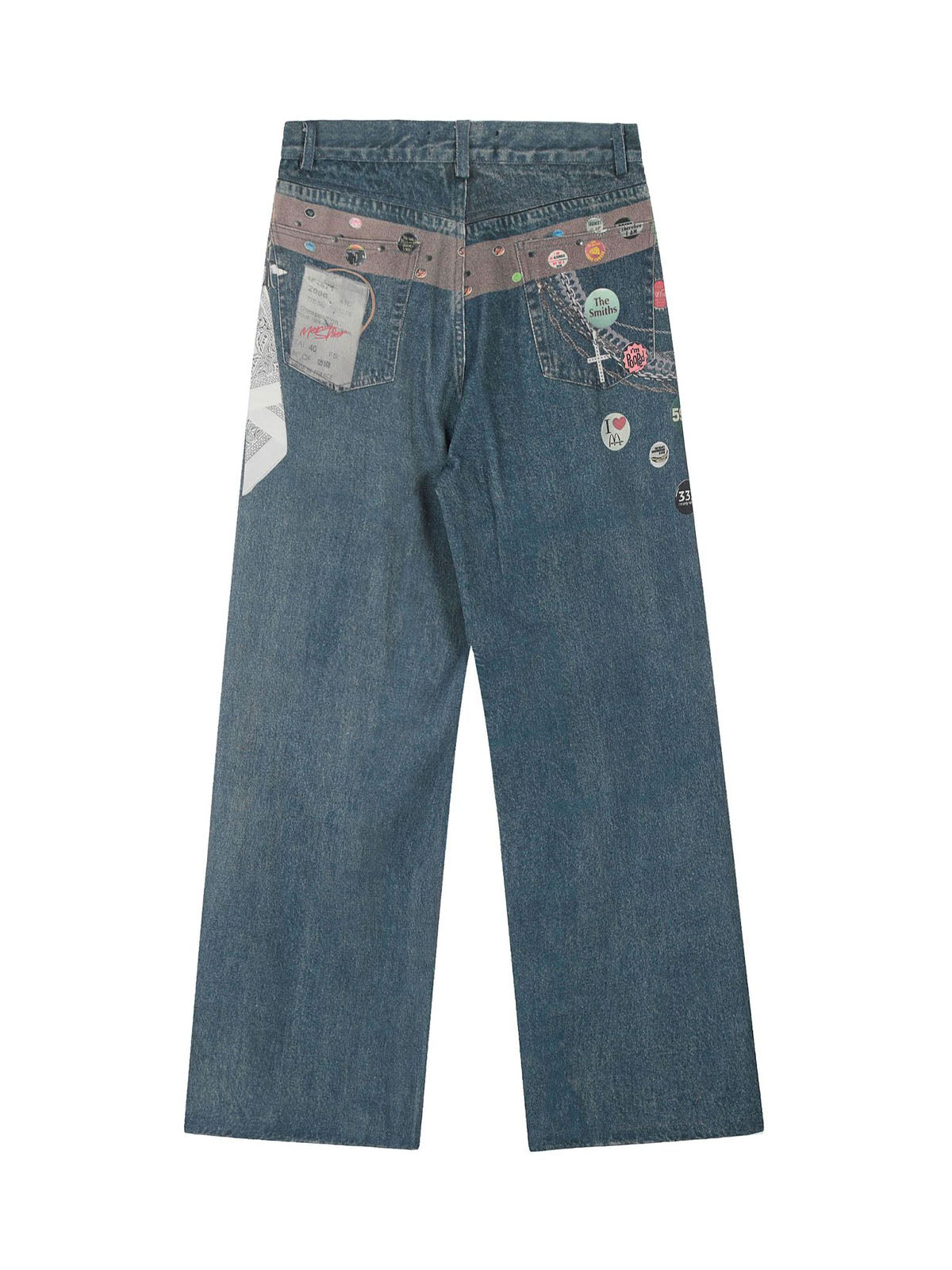 Street Washed Cleanfit Straight Jeans