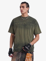 T-shirt surdimensionné à panneaux utilitaires