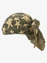 Star Triangle Graphic Bandana Cap