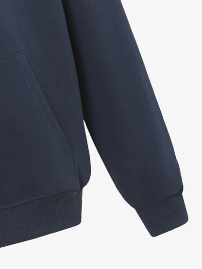 Stylish Embroidered Hoodie with Oversized Fit for Casual Wear 