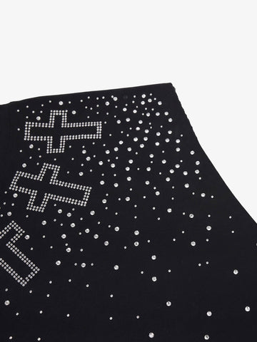 Rhinestone Cross Tank Top