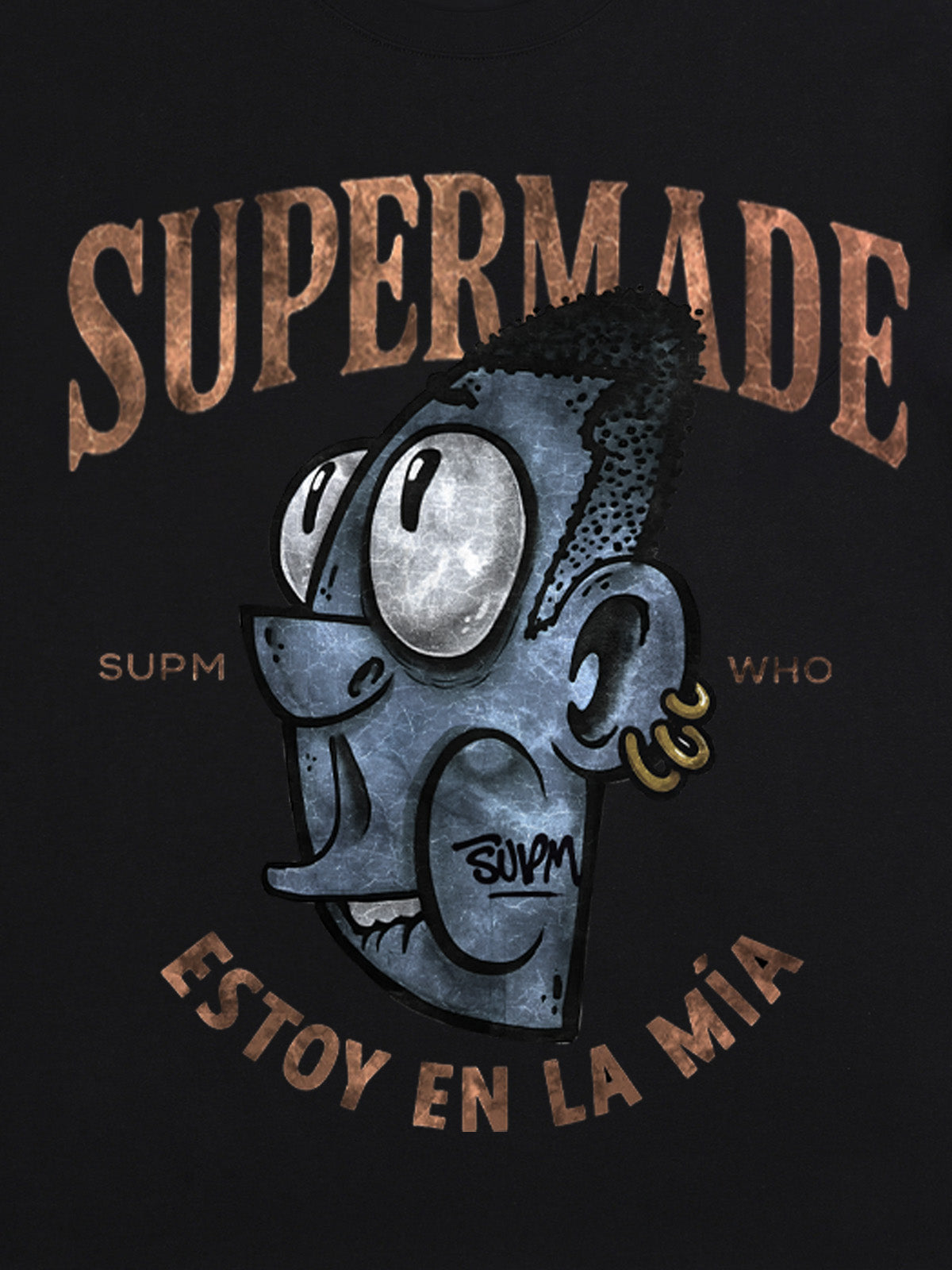 Graphic Print T-Shirt with Bold Artwork and Trendy Design 