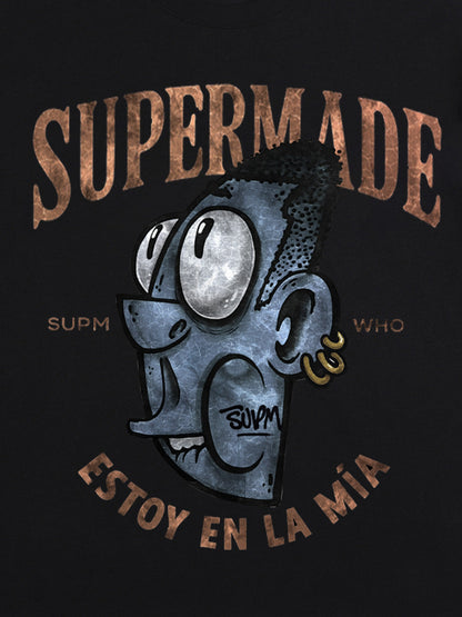 Graphic Print T-Shirt with Bold Artwork and Trendy Design 