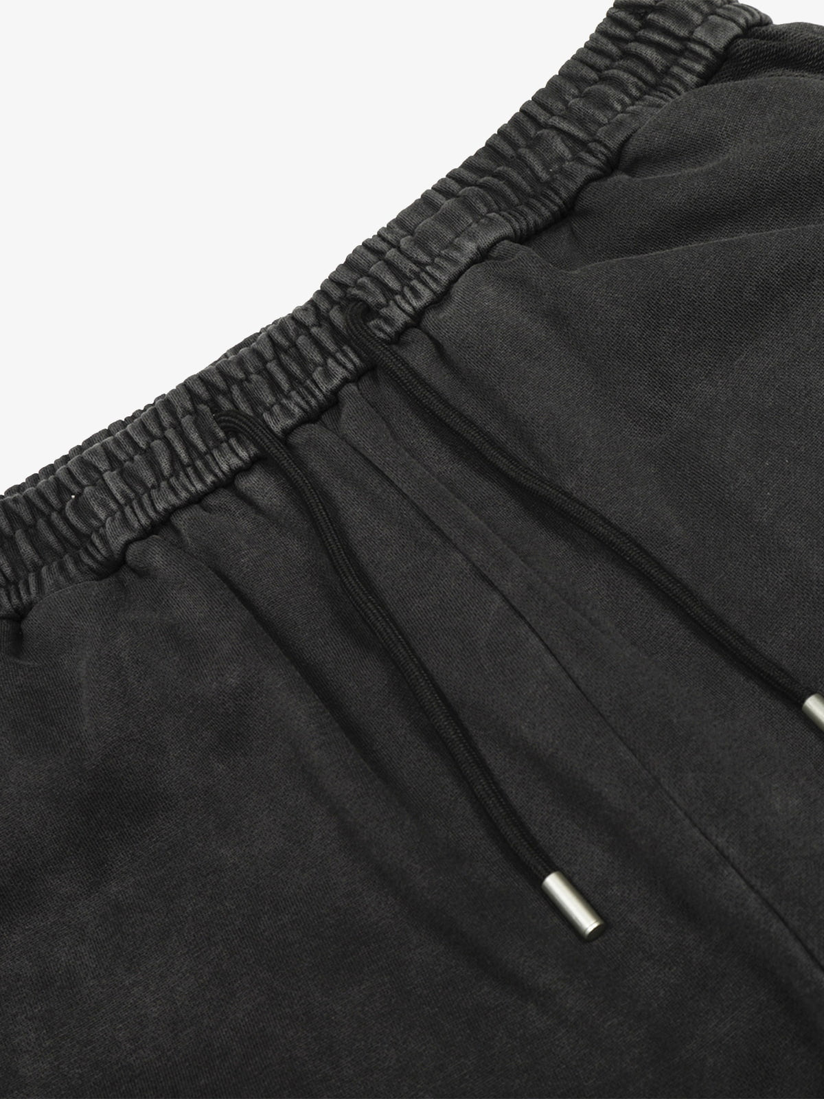 Street Washed Mottled Rivet Letter Print Baggy Sweatpants 