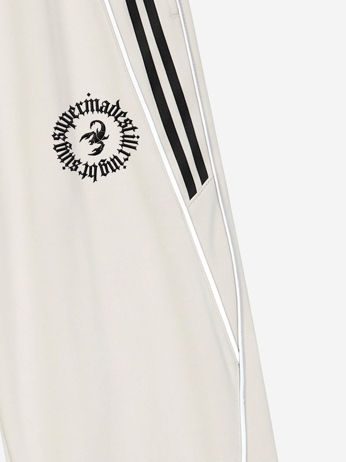 Reflective Stripe Logo Embroidered Tracksuit