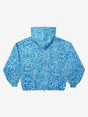 Leopard Print Zip-Up Hoodie