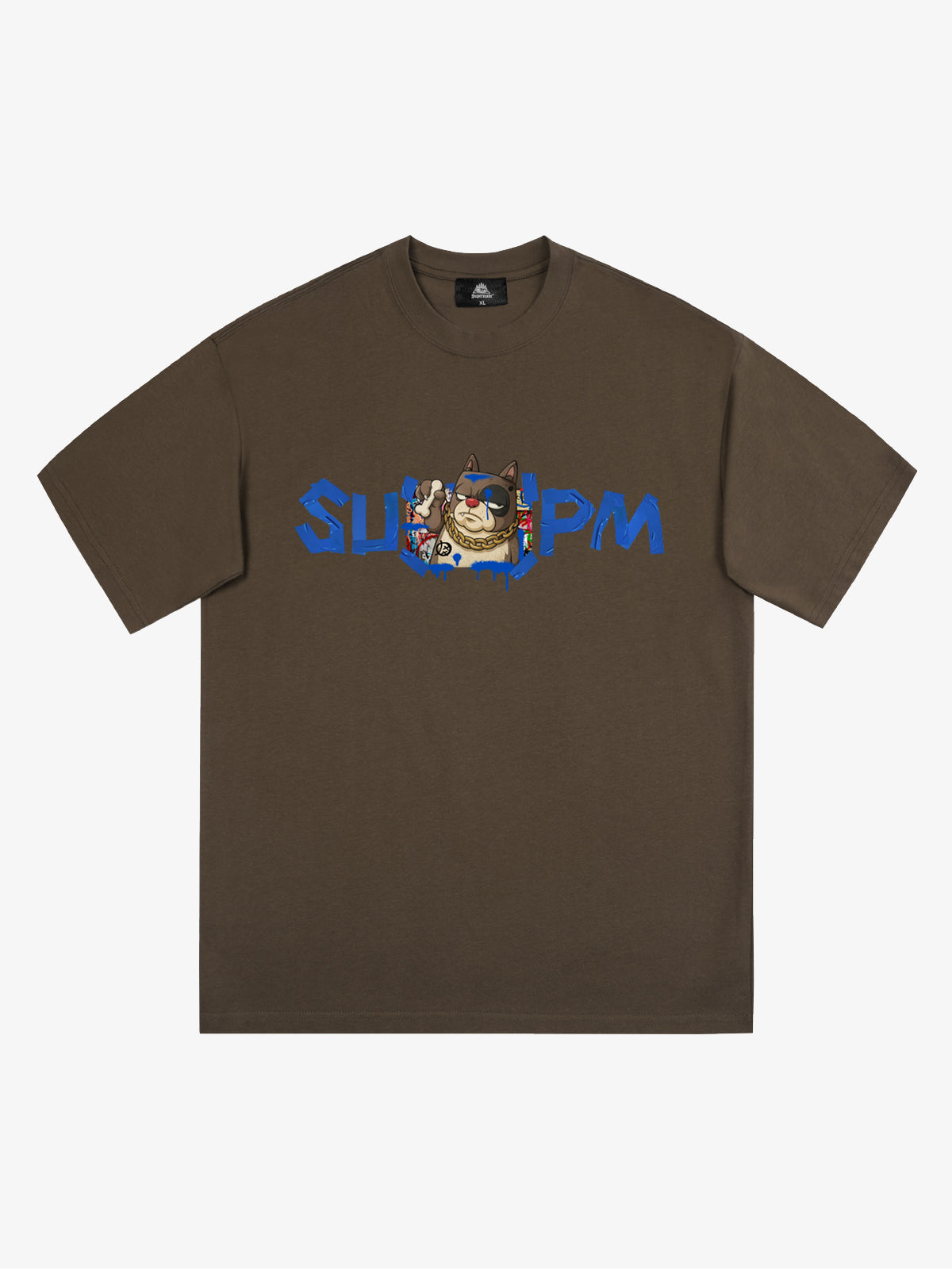SUPM Graffiti Tape Graphic T-shirt 