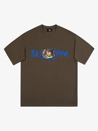 SUPM Graffiti Tape Graphic T-shirt 