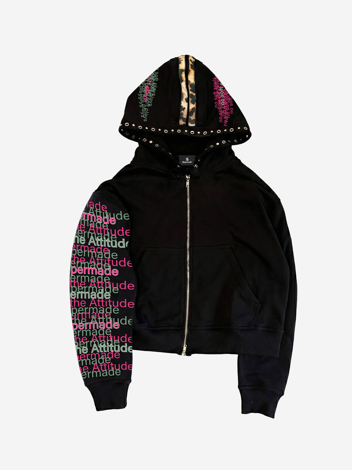 Studded Streetwear Hoodie