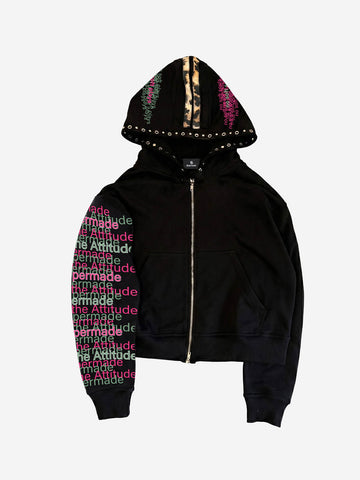 Studded Streetwear Hoodie