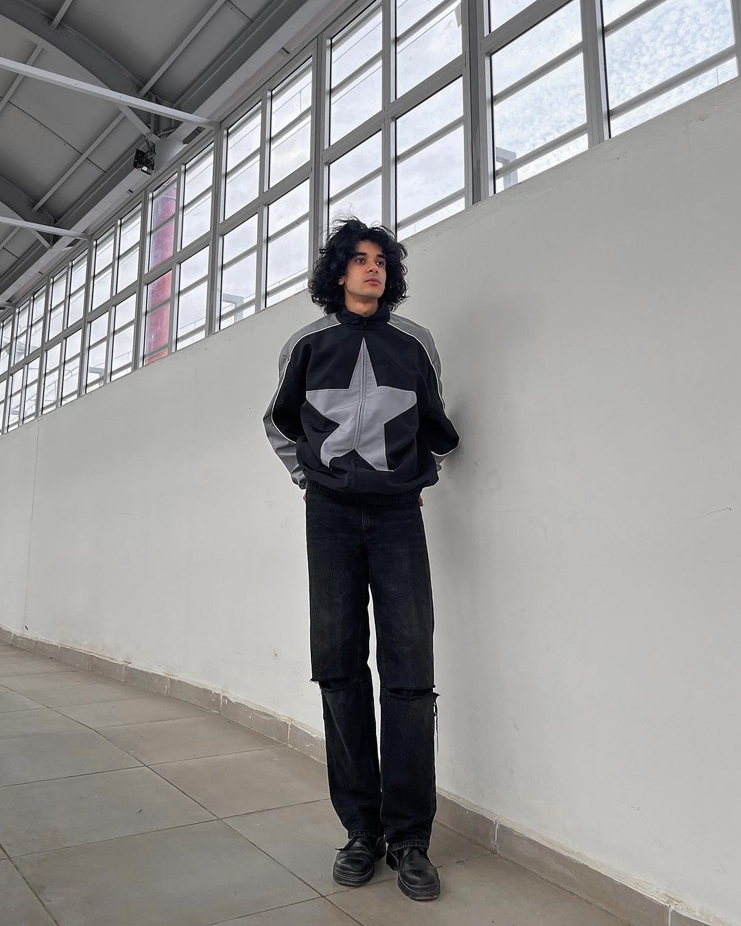 The Supermade Pentagram Embroidered Jacket - 1638