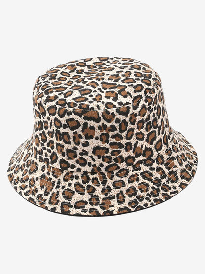 Leopard Print Bucket Hat - Stylish and Versatile for Everyday Wear 