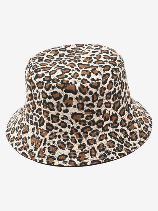 Leopard Print Bucket Hat - Stylish and Versatile for Everyday Wear 