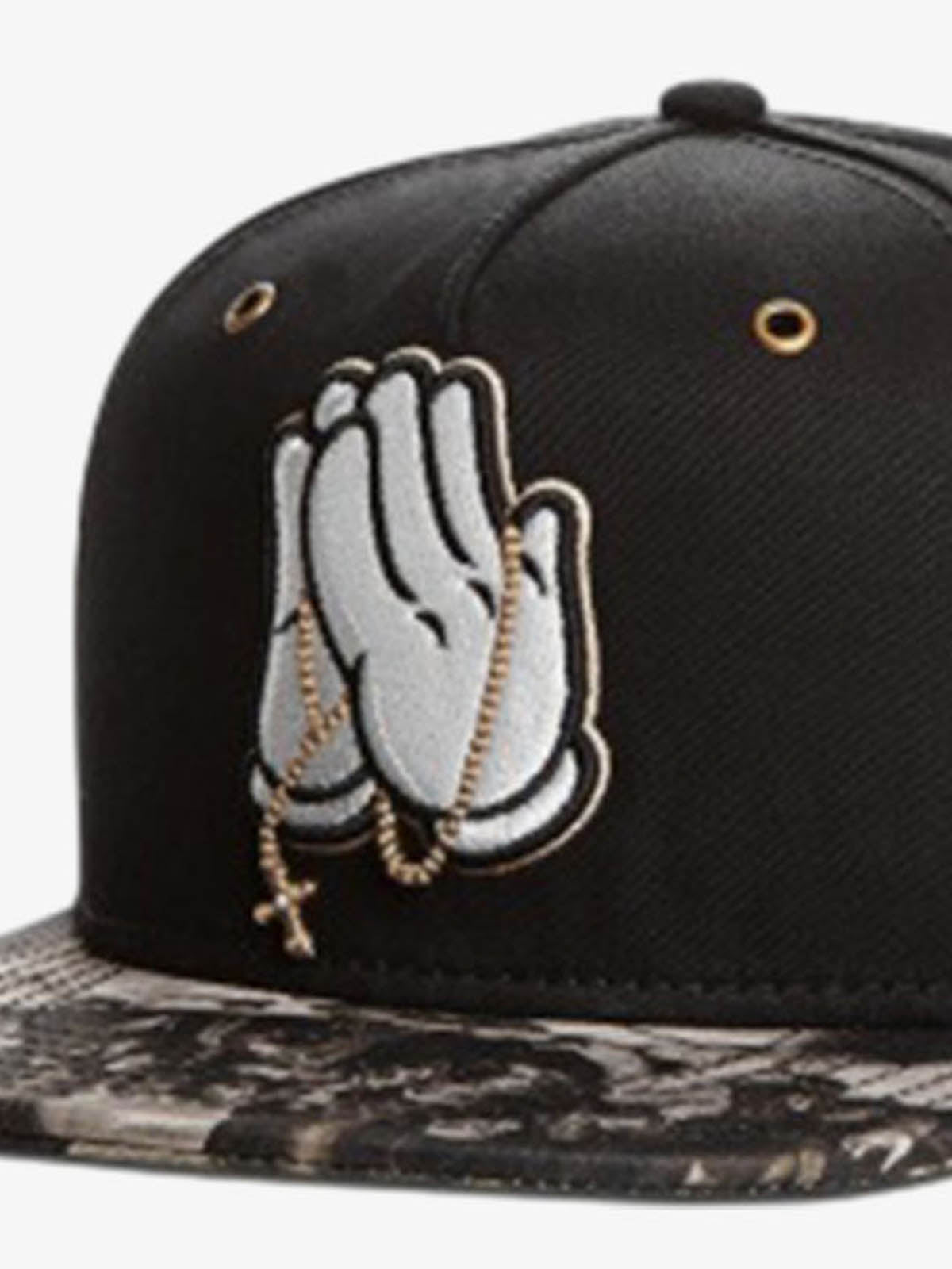 Prayer Embroidered Snapback Hat 