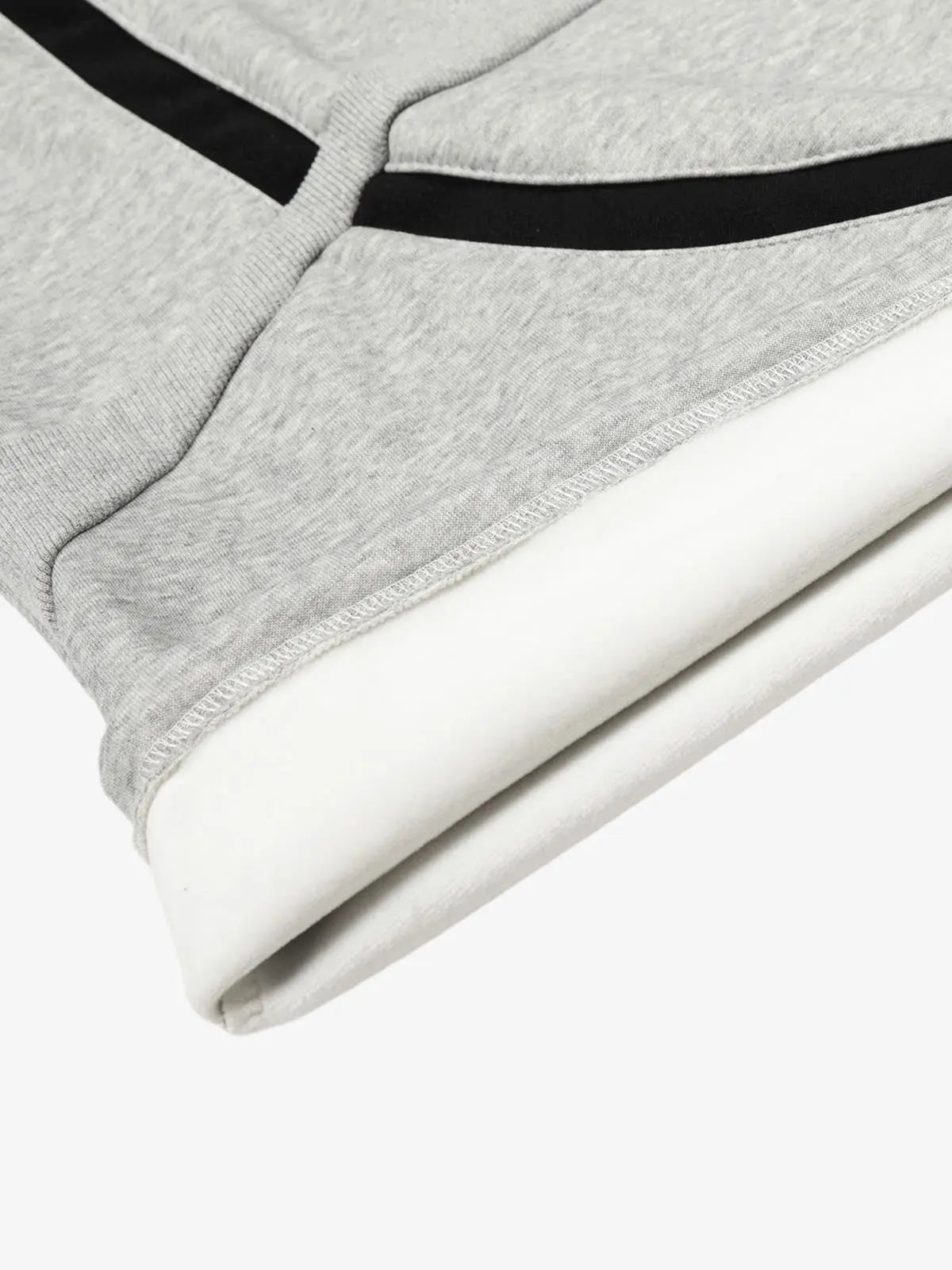 Retro Contrast Panel Drawstring Sweatpants 