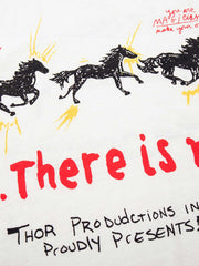 Horse Graffiti Graphic Print T-Shirt 